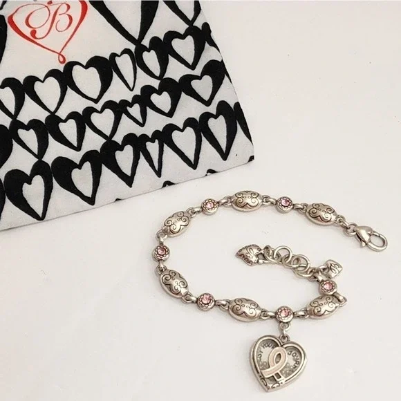 BRIGHTON 2014 the Power of Pink breast cancer awareness Charm bracelet - Picture 5 of 5